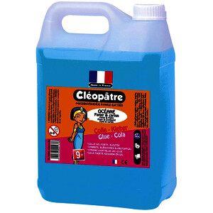 FLACON DE 5KG DE COLLE FORTE BLEUTÉE OCÉANE CLEOPATRE