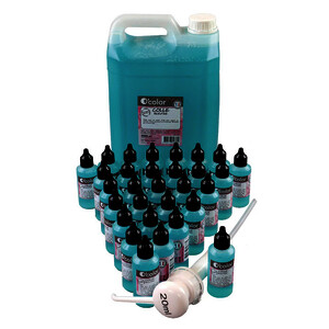 PACK 30 FLACONS 60ML DE COLLE BLEUE NAT + 1 BIDON 5L + POMPE