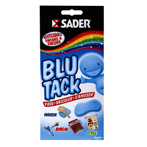 BLISTER 100G PASTILLES DE PÂTE ADH NON DÉC BLU-TACK