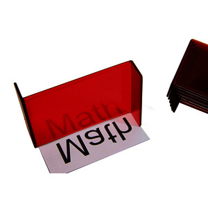 MIROIR DE GÉOMÉTRIE MI-TRANSLUCIDE