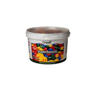 SEAU 245 PERLES BRILLANTES : 7 FORMES 5 COULEURS