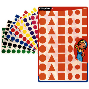 POCHETTE DE 2304 MAXI GOM GÉOMÉTRIQUES COL ASS CLEOPATRE