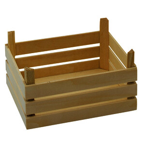 LOT DE 3 CAGETTES EN BOIS VIDES