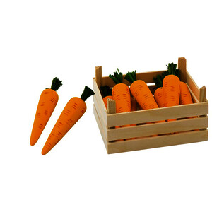 CAGETTE DE 10 CAROTTES EN BOIS