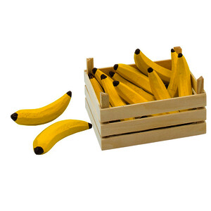 CAGETTE DE 10 BANANES EN BOIS