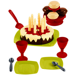 GÂTEAU D'ANNIVERSAIRE ET ACCESSOIRES