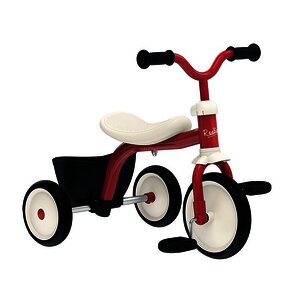 TRICYCLE TRÈS RÉSISTANT AVEC CADRE ET GUIDON EN MÉTAL.