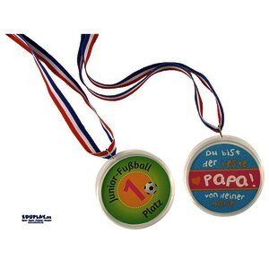 MÉDAILLE TRANSPARENTE À PERSONNALISER