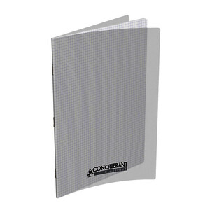 CAHIER PP 90G/M² 96P 5X5 PIQ 21X29,7CM INCOLORE CONQ CLASS