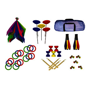 MÉGA KIT DE JONGLERIE POUR 25 ENFANTS