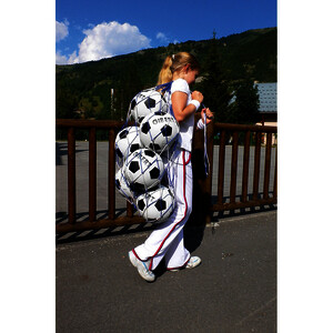 FILET PORTE BALLONS NYLON TRESSÉ