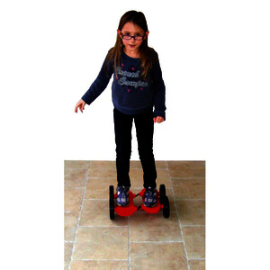 PÉDALO D'ÉQUILIBRE À 4 ROUES,