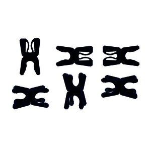 LOT DE 6 CLIPS MULTIFONCTIONS