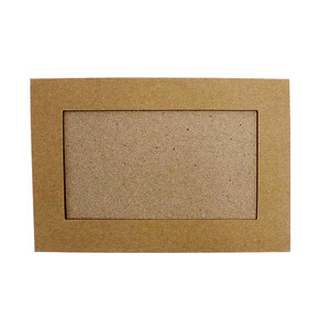 LOT DE 10 CADRES EN CARTON À DÉCORER 15,5 X 10,5 CM