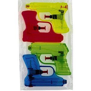 LOT DE 4 PISTOLETS À EAU