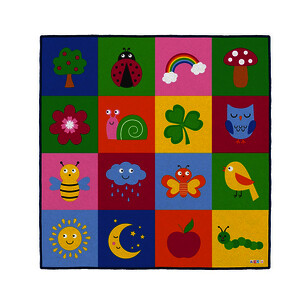 TAPIS GÉANT DE REGROUPEMENT AVEC ILLUSTRATION