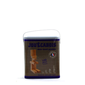 SEAU DE 100  PLANCHETTES EN BOIS 