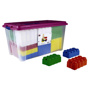 SET DE BRIQUES 50  GÉANTES DE CONSTRUCTION