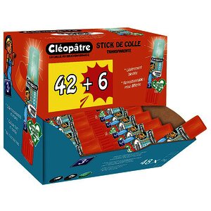 SCHOOLPACK 42+2 OFFERTS BÂTONS DE COLLE MARINE CLEO'MARINE