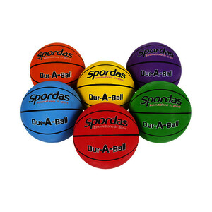 LOT DE 6 BALLONS DE BASKET TAILLE 3