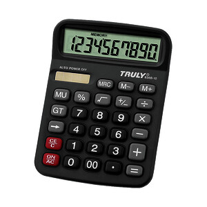CALCULATRICE DE BUREAU TRULY 836-B 10 CHIFFRES