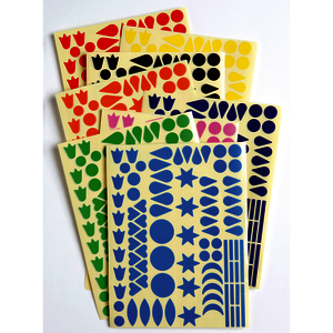 GOMMETTES FANTAISIE MULTIFORMES