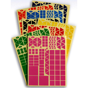 GOMMETTES GÉOMÉTRIQUES