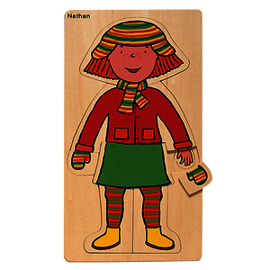 PUZZLES DÉCOUVERTE DU CORPS - LA FILLE