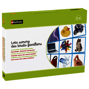 LOTO SONORE DES BRUITS FAMILIERS