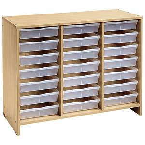 MEUBLE BAS 21 BACS INCOLORES