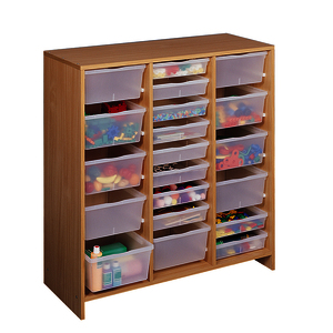 MEUBLE HAUT 20 BACS INCOLORES