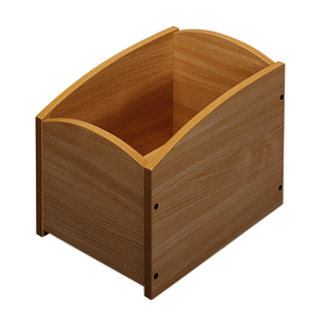 BAC À LIVRES 1 CASE À ROULETTES