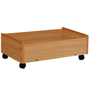 CASIERS BAS À ROULETTES - LOT DE 2