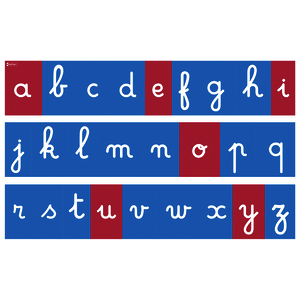 TRACÉS RUGUEUX MURAUX - LETTRES CURSIVES