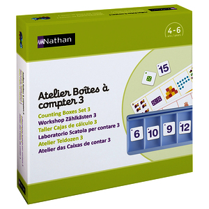 ATELIER BOÎTES À COMPTER 3 - 2 ENFANTS
