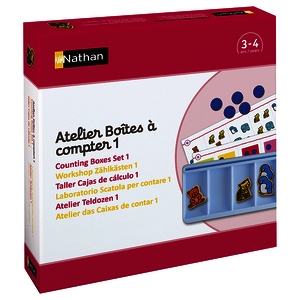 ATELIER BOÎTES À COMPTER 1 - 2 ENFANTS