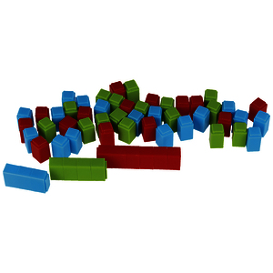 RÉASSORT - CUBES ET NOMBRES 1 ET 2