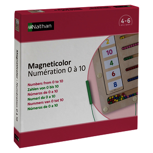 MAGNETICOLOR - NUMÉRATION DE 0 À 10