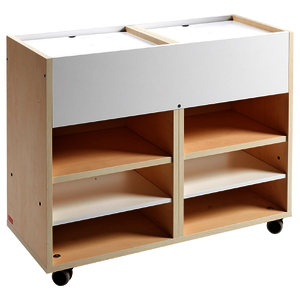 MEUBLE FLEXIBLE DESSERTE 2 COLONNES 65 CM