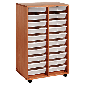 DOUBLE COLONNE 20 BACS PLATS