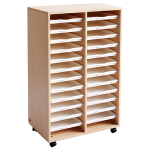 DOUBLE COLONNE 20 BACS PLATS