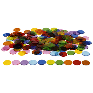 MAXI-JETONS TRANSLUCIDES