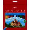 CASTLE 24 CRAYONS COULEURS COLORIS ASSORTIS