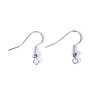 3 PAIRES DE CROCHETS POUR BOUCLES D'OREILLES ARGENT
