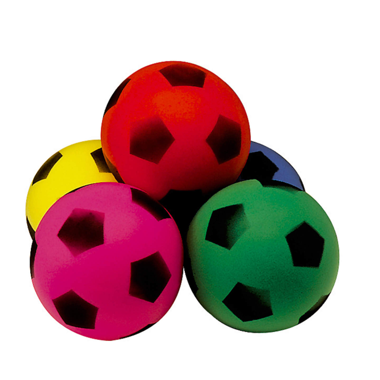 Football Ballons de Football Balles Imprimé Tissu Poly Coton Rouge Et Ou  Bleu