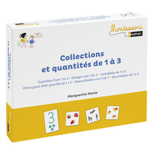 MONTESSORI PAR NATHAN - COLLECTIONS ET QUANTITÉS DE 1 À 3