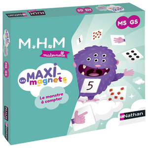 MAXI-MAGNETS - LE MONSTRE À COMPTER MS/GS