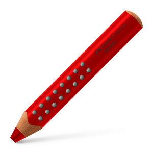 GRIPPY 1 CRAYON COULEUR COLORIS ROUGE