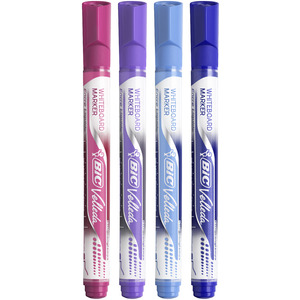 VELLEDA LIQUIDE POCKET 4 MARQUEURS COLORIS FUN ASSORTIS