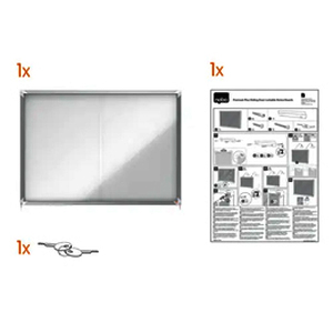 1 VITRINE PREMIUM PLUS INTERIEUR MAGNETIQUE 27 FEUILLES A4